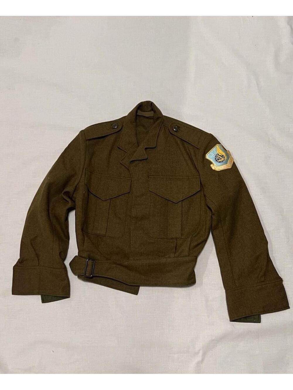 Army Uniform Jacket Pacific Air Forces 1970 Vietnam War Tags Still Intact